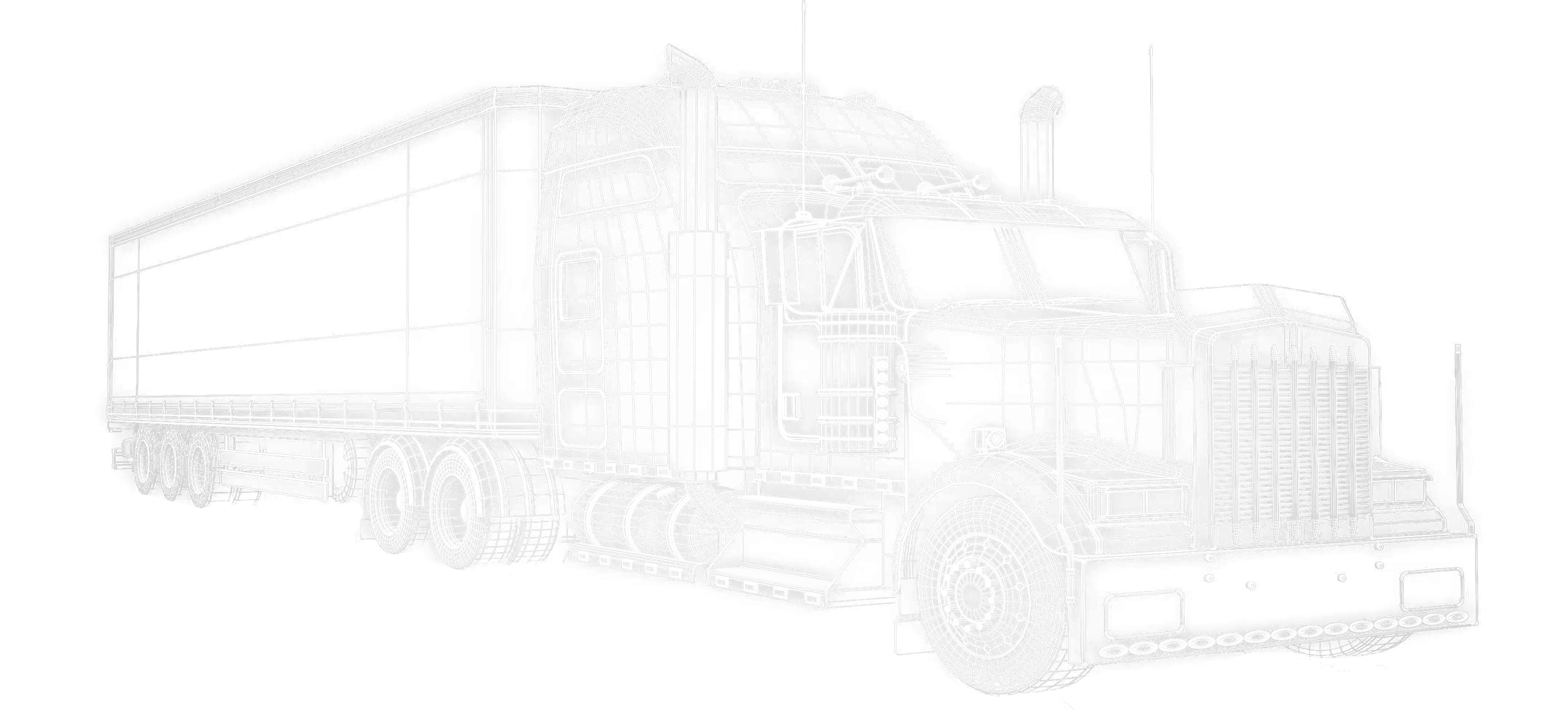 Semi Truck Front View